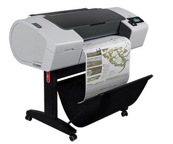 Plotter HP Designjet T790,  PostScript ePrinter de 610mm, format A1, CR648A